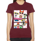 Playera Bombon, Burbuja y Bellota Las Chicas Superpoderosas Algodón Premium #0003153