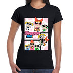 Playera Bombon, Burbuja y Bellota Las Chicas Superpoderosas Algodón Premium #0003153