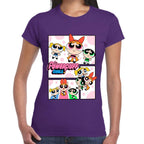 Playera Bombon, Burbuja y Bellota Las Chicas Superpoderosas Algodón Premium #0003153