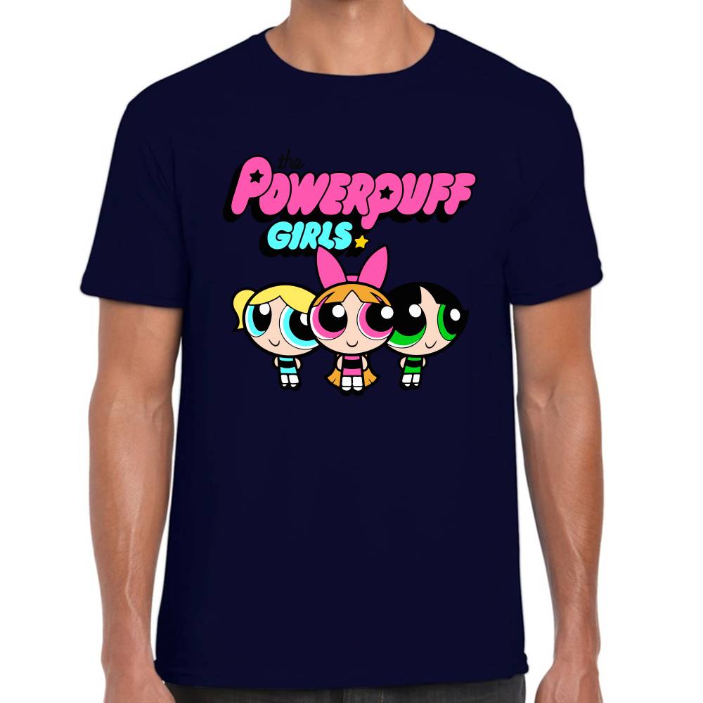 Playera Bombon Burbuja y Bellota Las Chicas Superpoderosas Algodón Premium #0003154