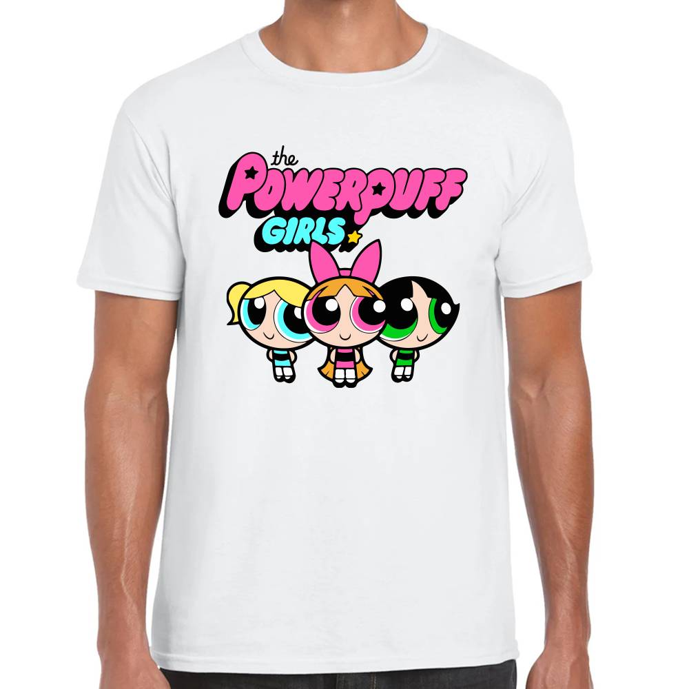 Playera Bombon Burbuja y Bellota Las Chicas Superpoderosas Algodón Premium #0003154 Imagen principal del producto