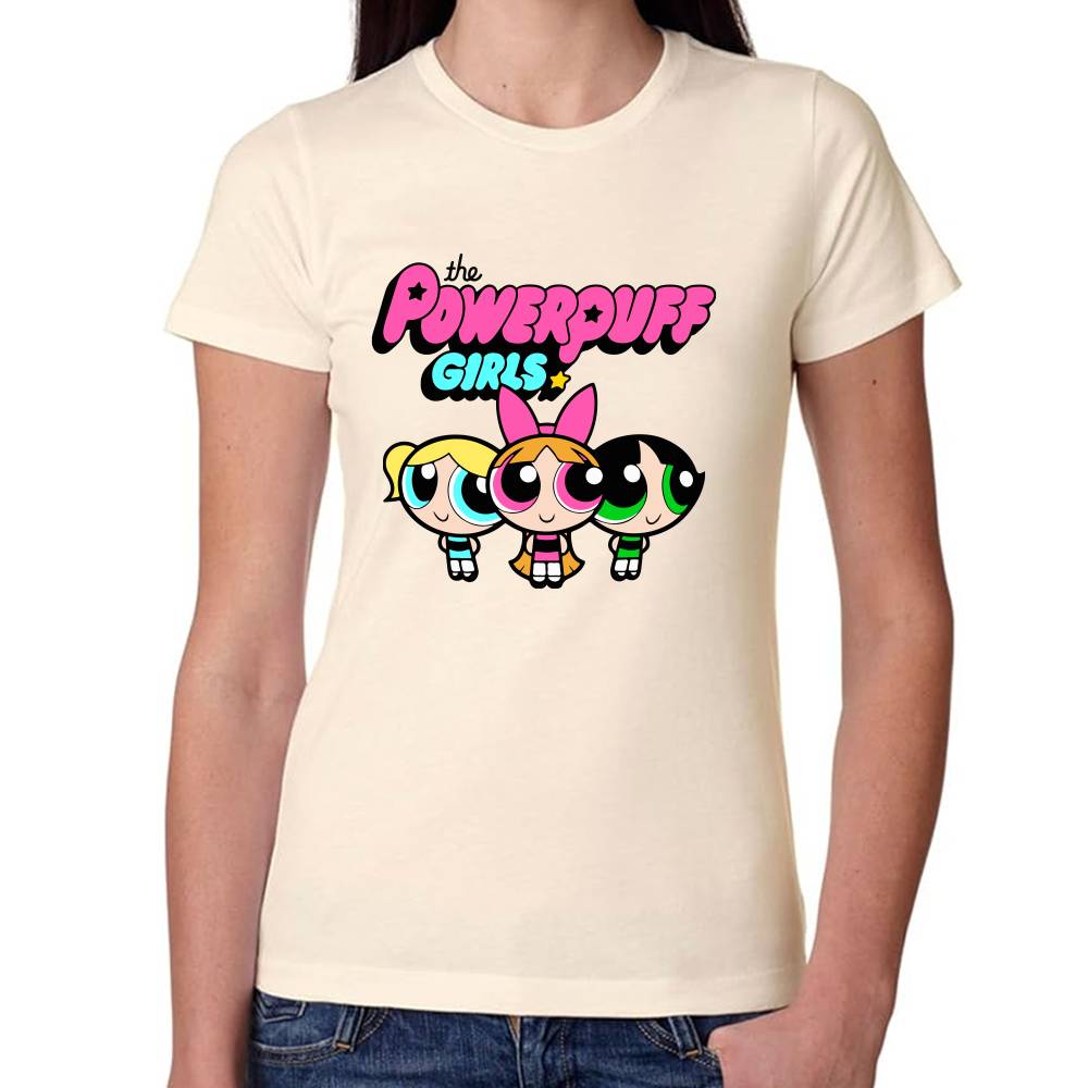 Playera Bombon Burbuja y Bellota Las Chicas Superpoderosas Algodón Premium #0003154
