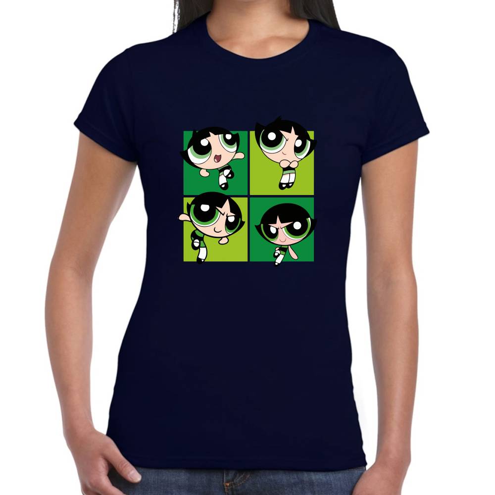 Playera Bellota Las Chicas Superpoderosas Algodón Premium #0003155