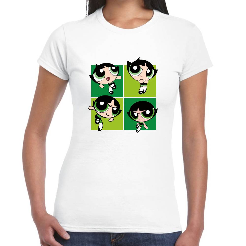 Playera Bellota Las Chicas Superpoderosas Algodón Premium #0003155 Imagen secundaria del producto