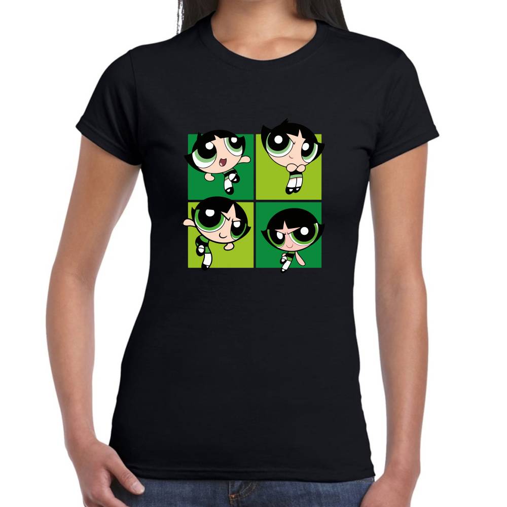 Playera Bellota Las Chicas Superpoderosas Algodón Premium #0003155