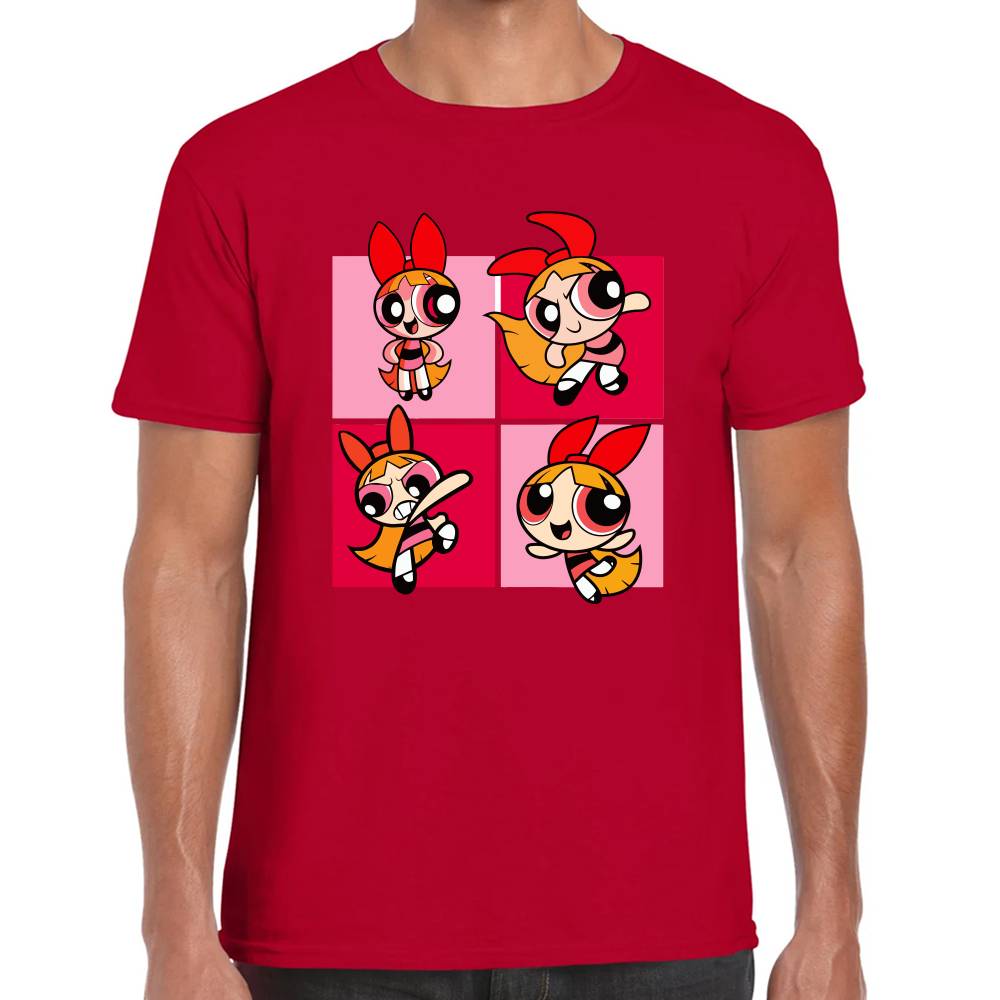 Playera Bombon Las Chicas Superpoderosas Algodón Premium #0003156