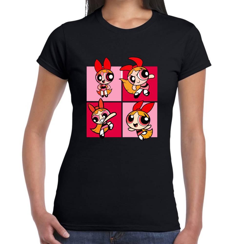 Playera Bombon Las Chicas Superpoderosas Algodón Premium #0003156
