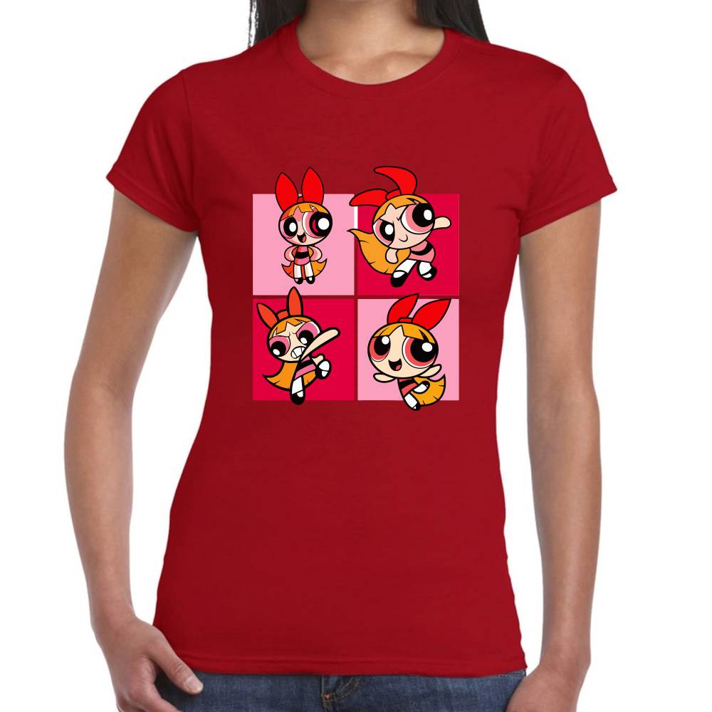 Playera Bombon Las Chicas Superpoderosas Algodón Premium #0003156