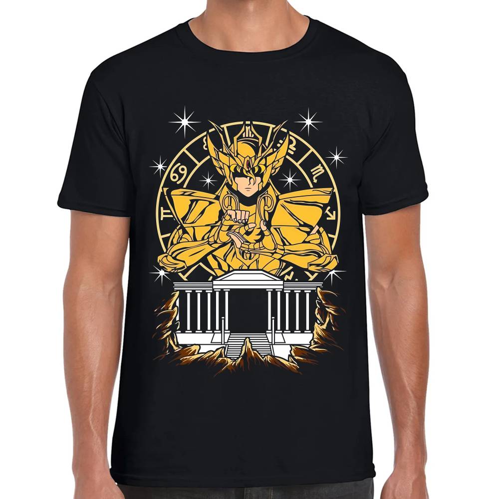 Playera Shaka de Virgo Caballeros del Zodiaco Algodón Premium #0003165