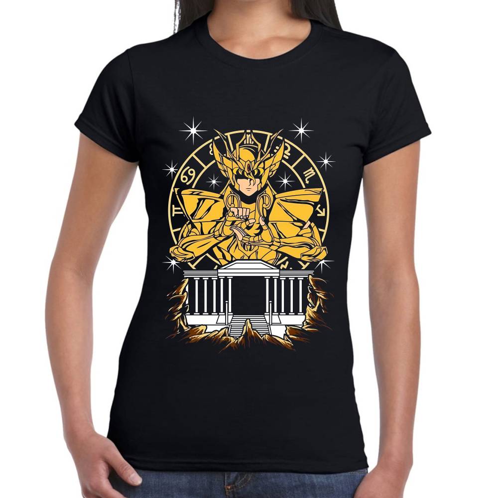 Playera Shaka de Virgo Caballeros del Zodiaco Algodón Premium #0003165