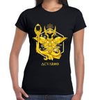 Playera Camus de Acuario Armadura Caballeros del Zodiaco Algodón Premium #0003169