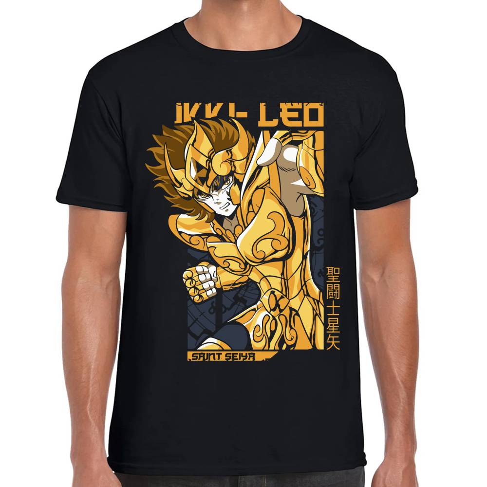 Playera Ikki de Fenix - Leo Caballeros del Zodiaco Leo Algodón Premium #0003177