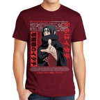 Playera Itachi Uchiha Naruto Shippuden Algodón Premium #0003183