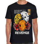 Playera Obito Uchiha 3 Mascaras Naruto Shippuden Algodón Premium #0003187