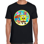 Playera Bob Esponja, Patricio y Gary Algodón Premium #0003189