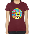 Playera Bob Esponja, Patricio y Gary Algodón Premium #0003189