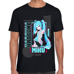 Playera Hatsune Miku Sound of The Future Vocaloid Algodón Premium #0003190