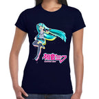 Playera Hatsune Miku Aura Color Vocaloid Algodón Premium #0003193