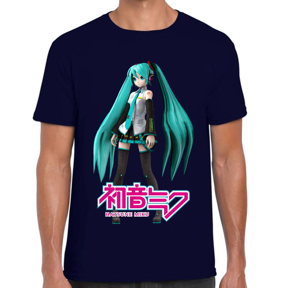 Playera Hatsune Miku 3D Style Algodón Premium #0003194
