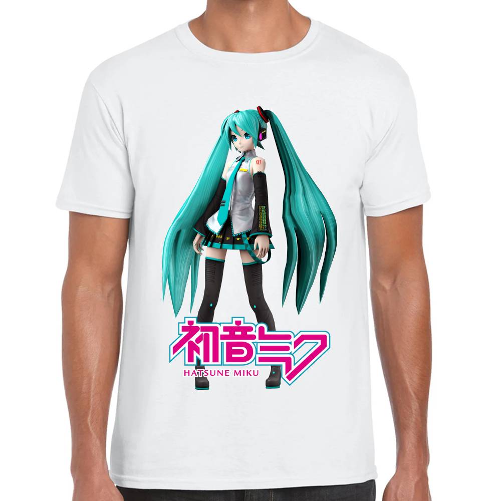 Playera Hatsune Miku 3D Style Algodón Premium #0003194