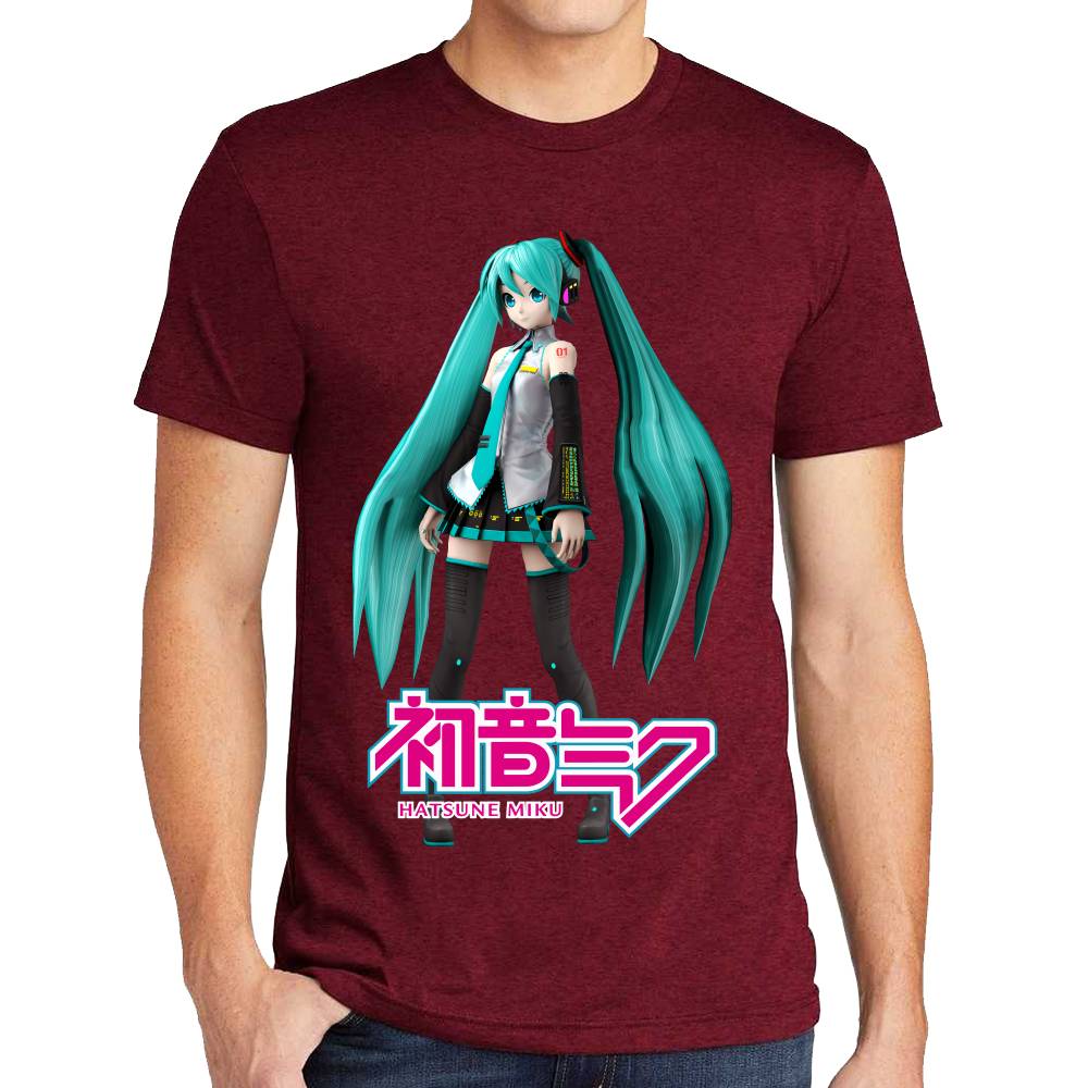 Playera Hatsune Miku 3D Style Algodón Premium #0003194