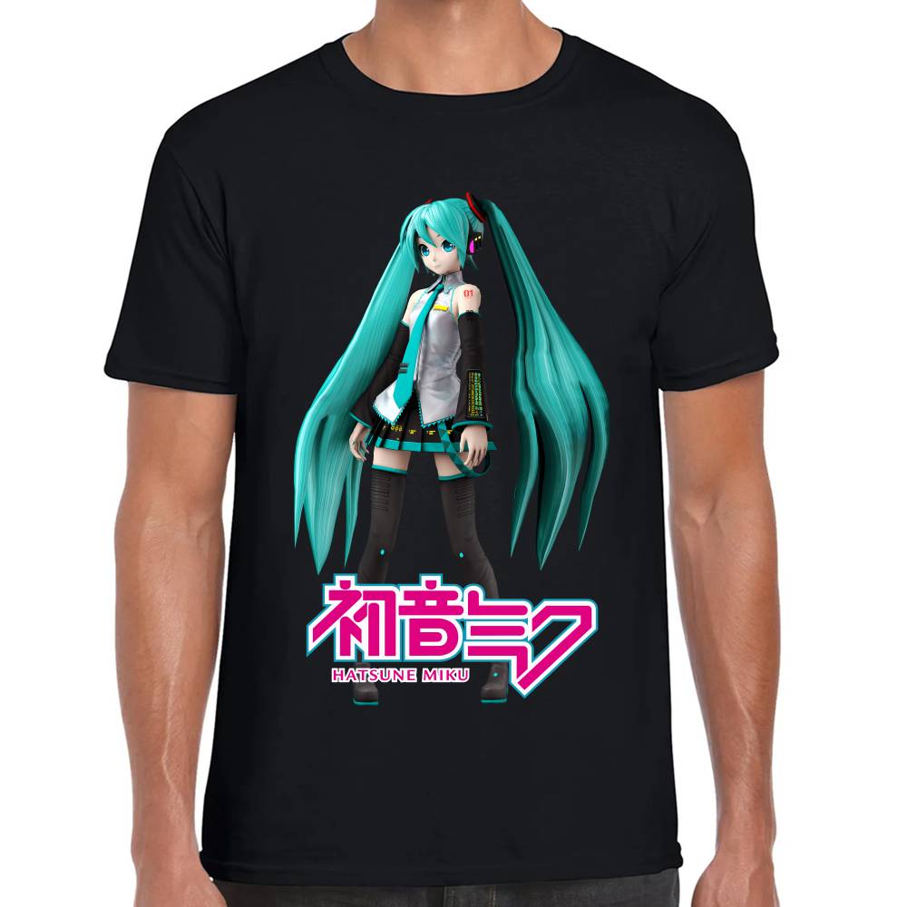 Playera Hatsune Miku 3D Style Algodón Premium #0003194