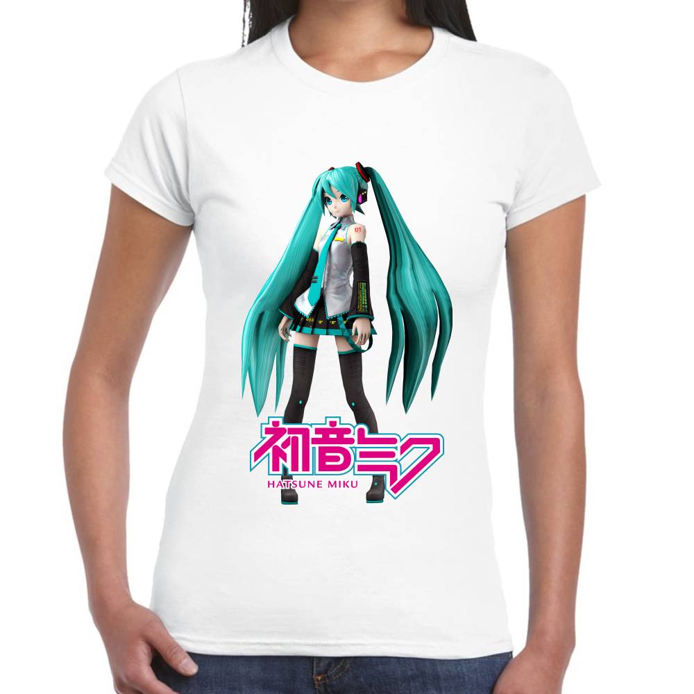 Playera Hatsune Miku 3D Style Algodón Premium #0003194