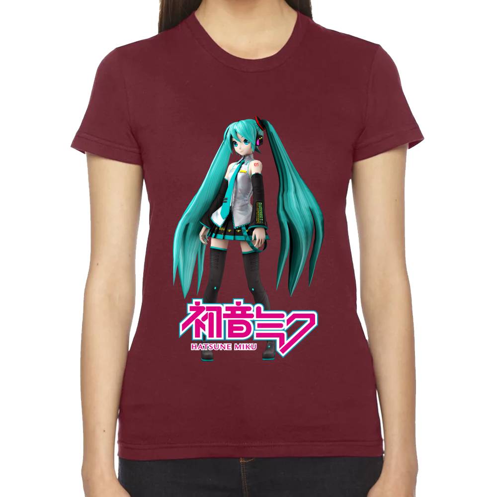 Playera Hatsune Miku 3D Style Algodón Premium #0003194