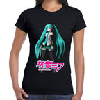 Playera Hatsune Miku 3D Style Algodón Premium #0003194