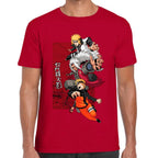 Playera Naruto, Jiraiya y Minato Naruto Shippuden Algodón Premium #0003197