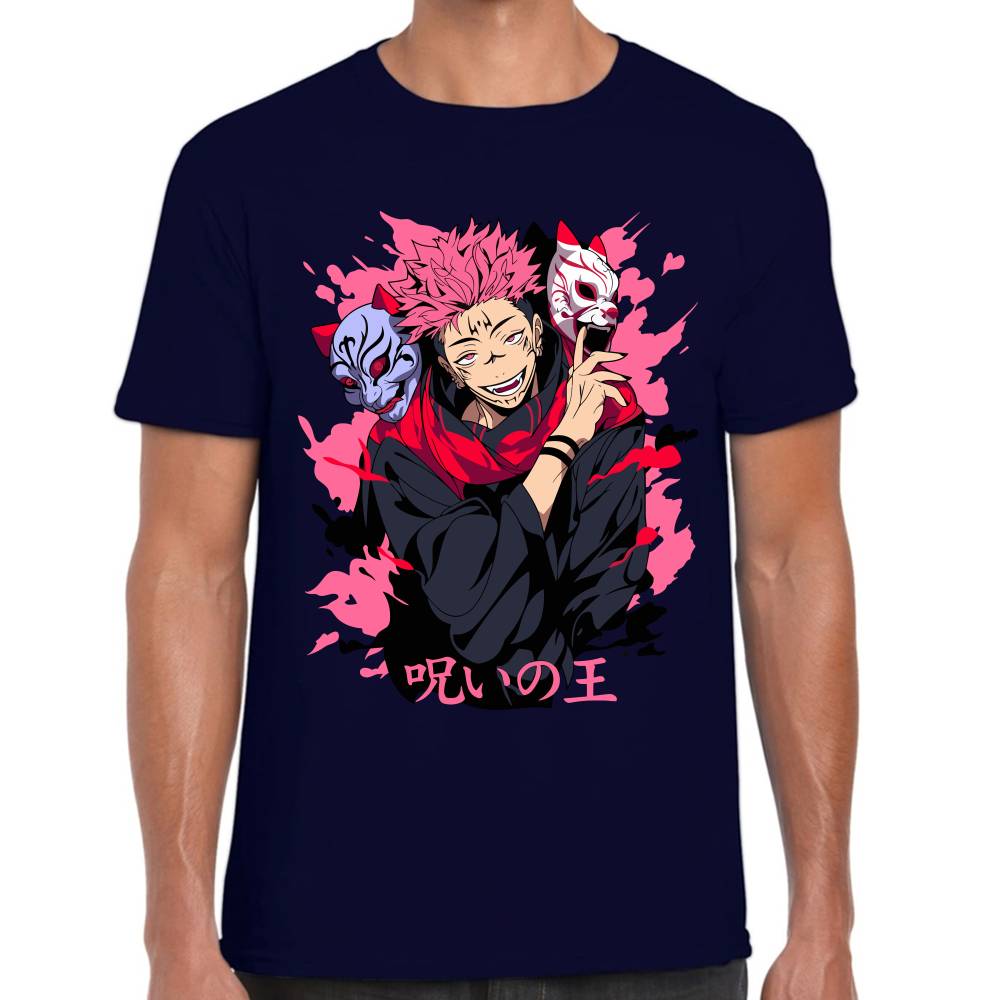 Playera Ryomen Sukuna Jujutsu Kaisen Algodón Premium #0003198