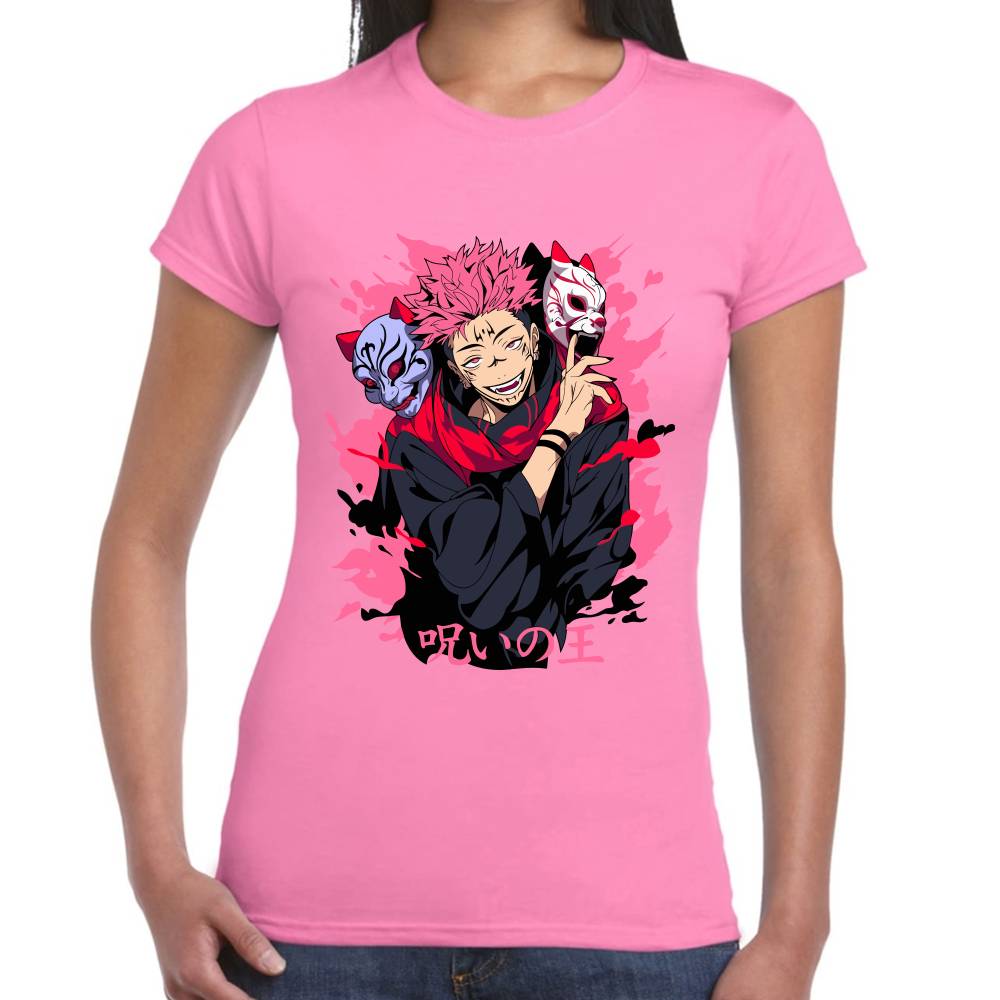 Playera Ryomen Sukuna Jujutsu Kaisen Algodón Premium #0003198