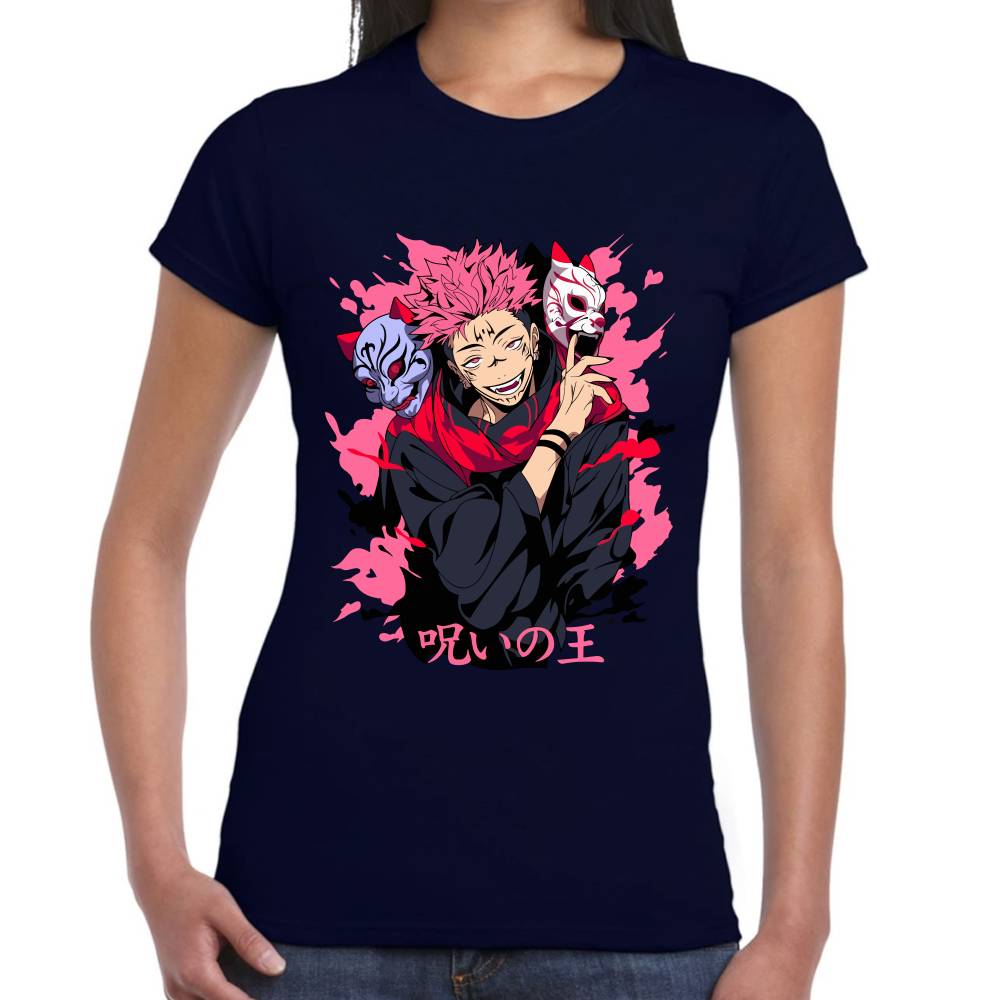 Playera Ryomen Sukuna Jujutsu Kaisen Algodón Premium #0003198