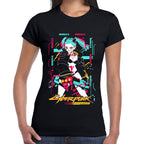 Playera Rebecca CyberPunk Algodón Premium #0003199