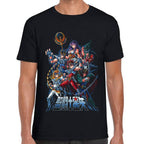 Playera Saori y Caballeros de Bronce Caballeros del Zodiaco Algodón Premium #0003200