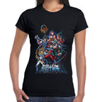 Playera Saori y Caballeros de Bronce Caballeros del Zodiaco Algodón Premium #0003200