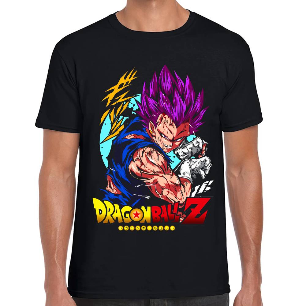 Playera Vegeta Ultra Ego Dragon Ball Algodón Premium #0003202 Imagen principal del producto
