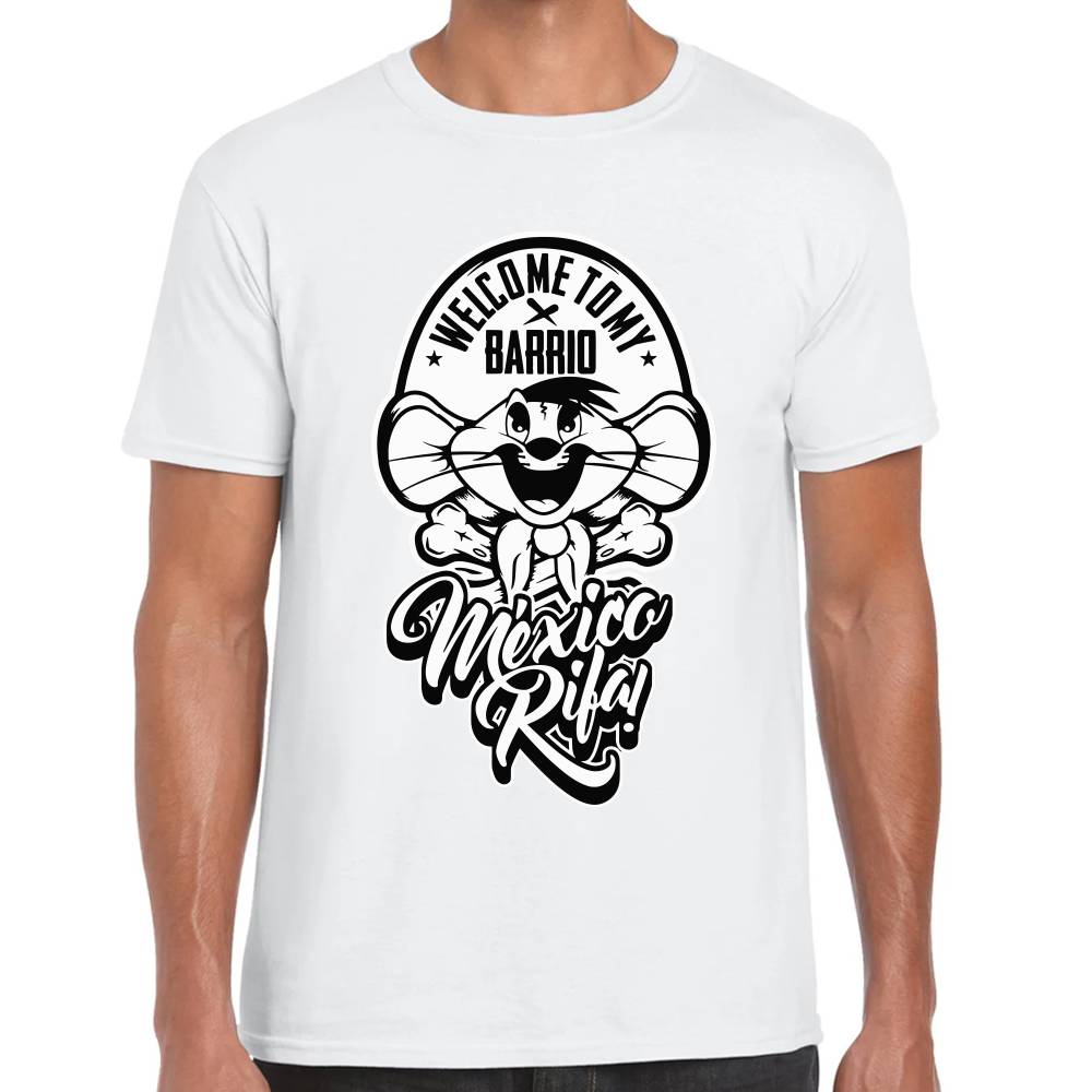 Playera Speedy Gonzales Welcome To My Barrio Algodón Premium #0003203
