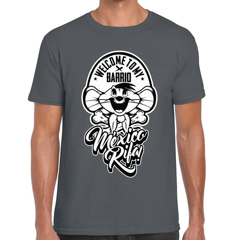 Playera Speedy Gonzales Welcome To My Barrio Algodón Premium #0003203