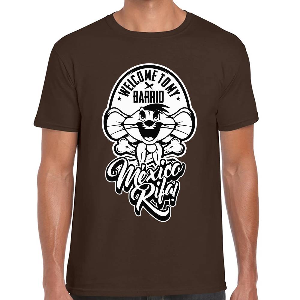 Playera Speedy Gonzales Welcome To My Barrio Algodón Premium #0003203