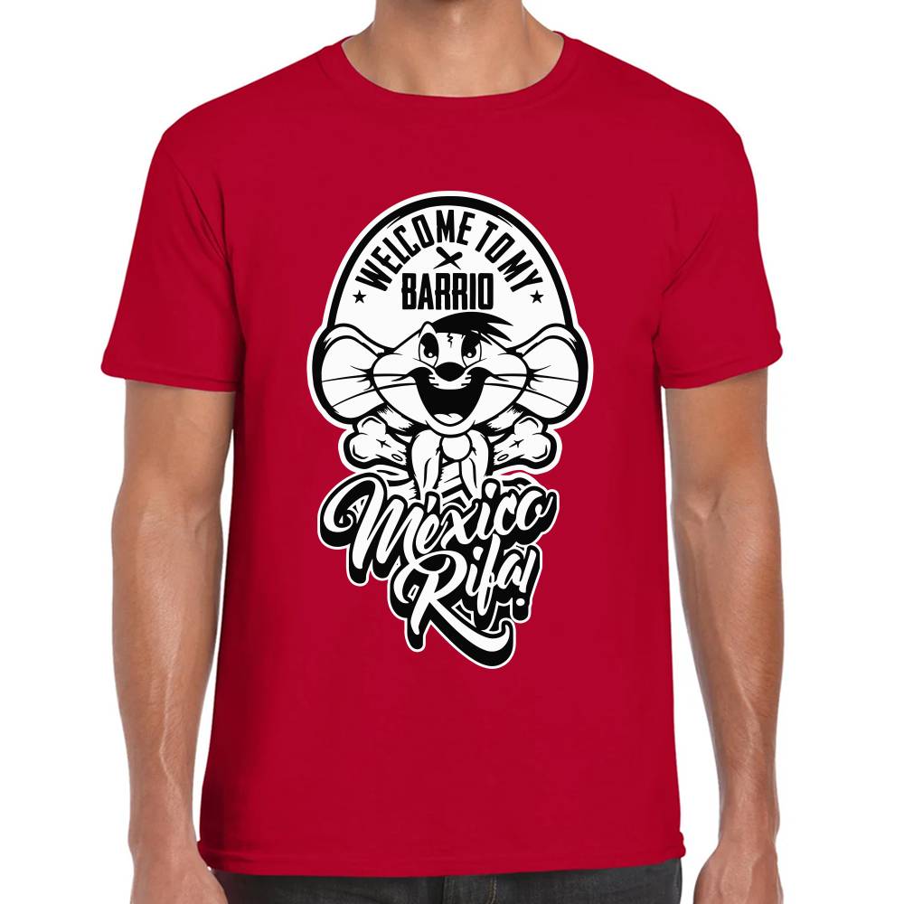 Playera Speedy Gonzales Welcome To My Barrio Algodón Premium #0003203