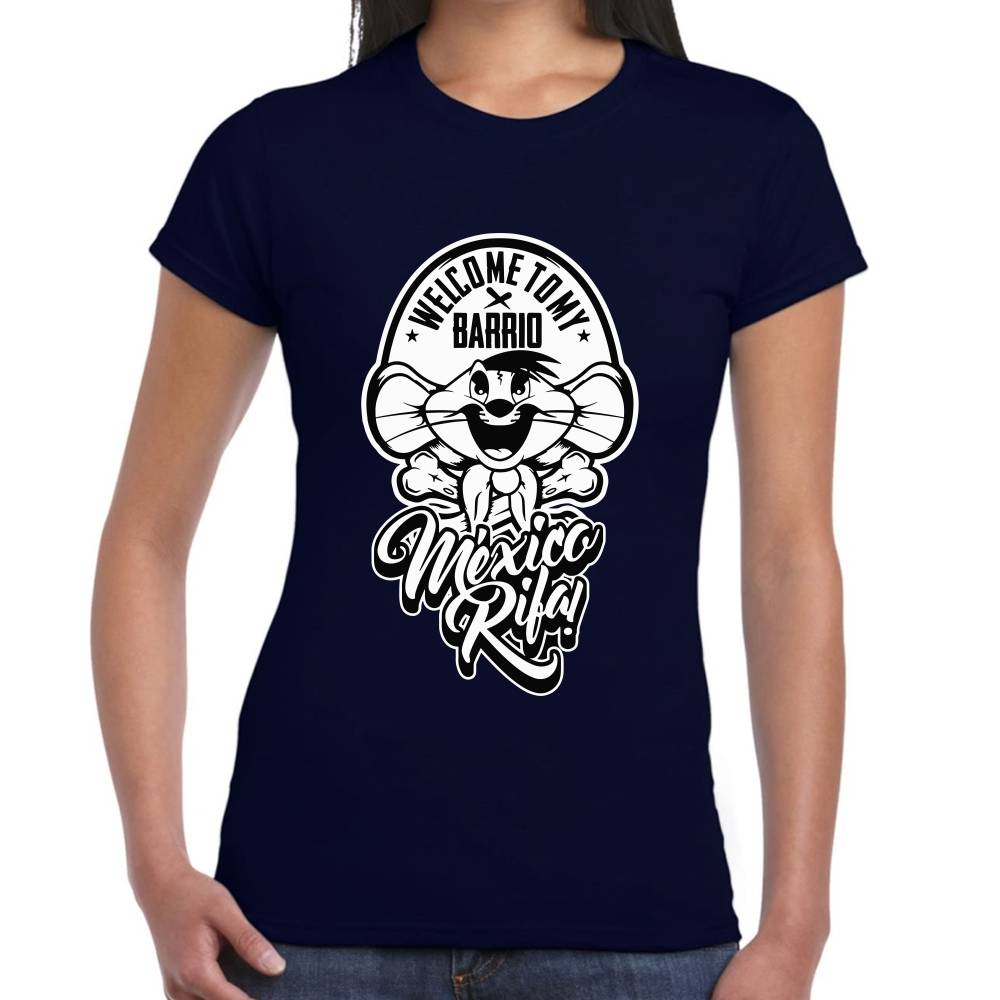 Playera Speedy Gonzales Welcome To My Barrio Algodón Premium #0003203