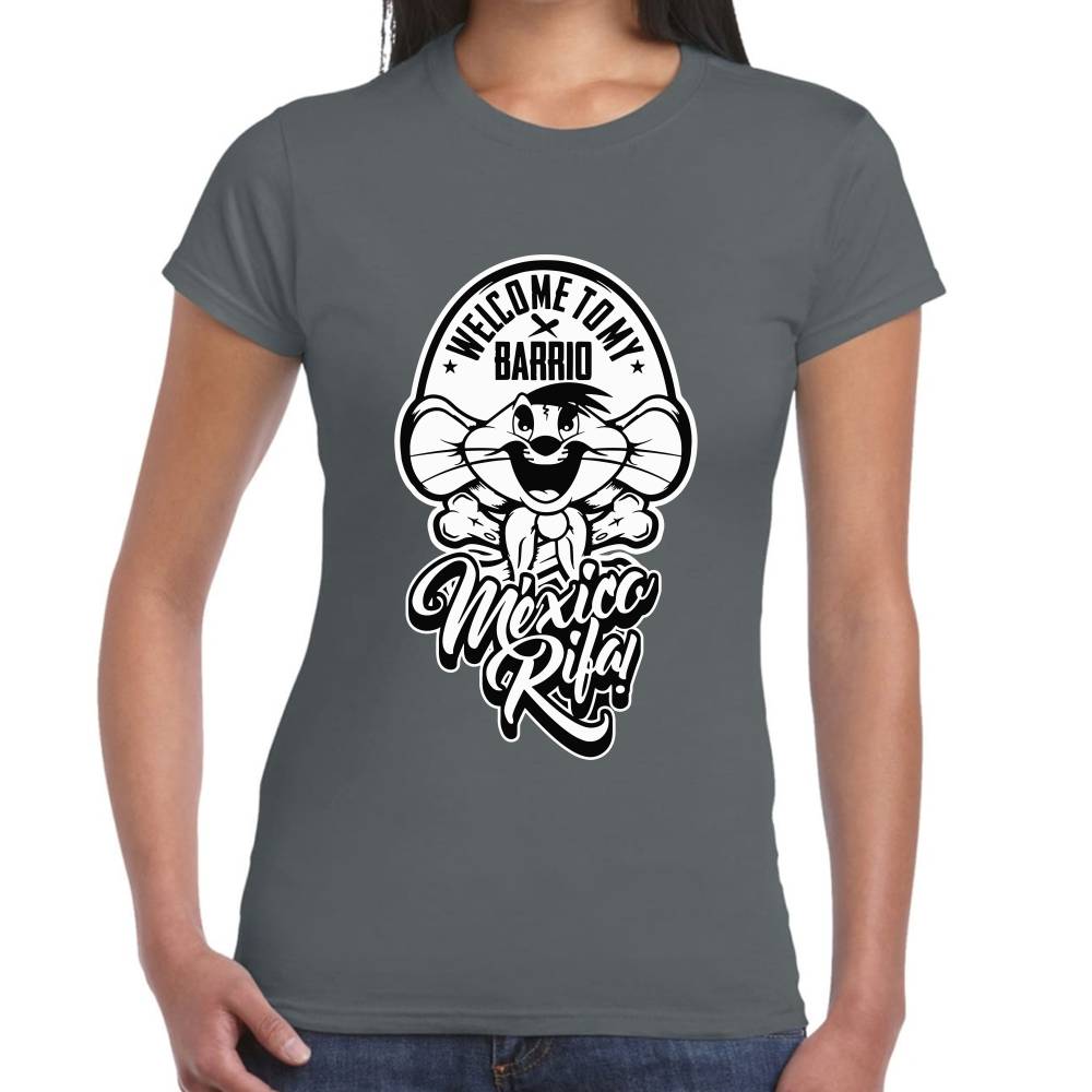 Playera Speedy Gonzales Welcome To My Barrio Algodón Premium #0003203