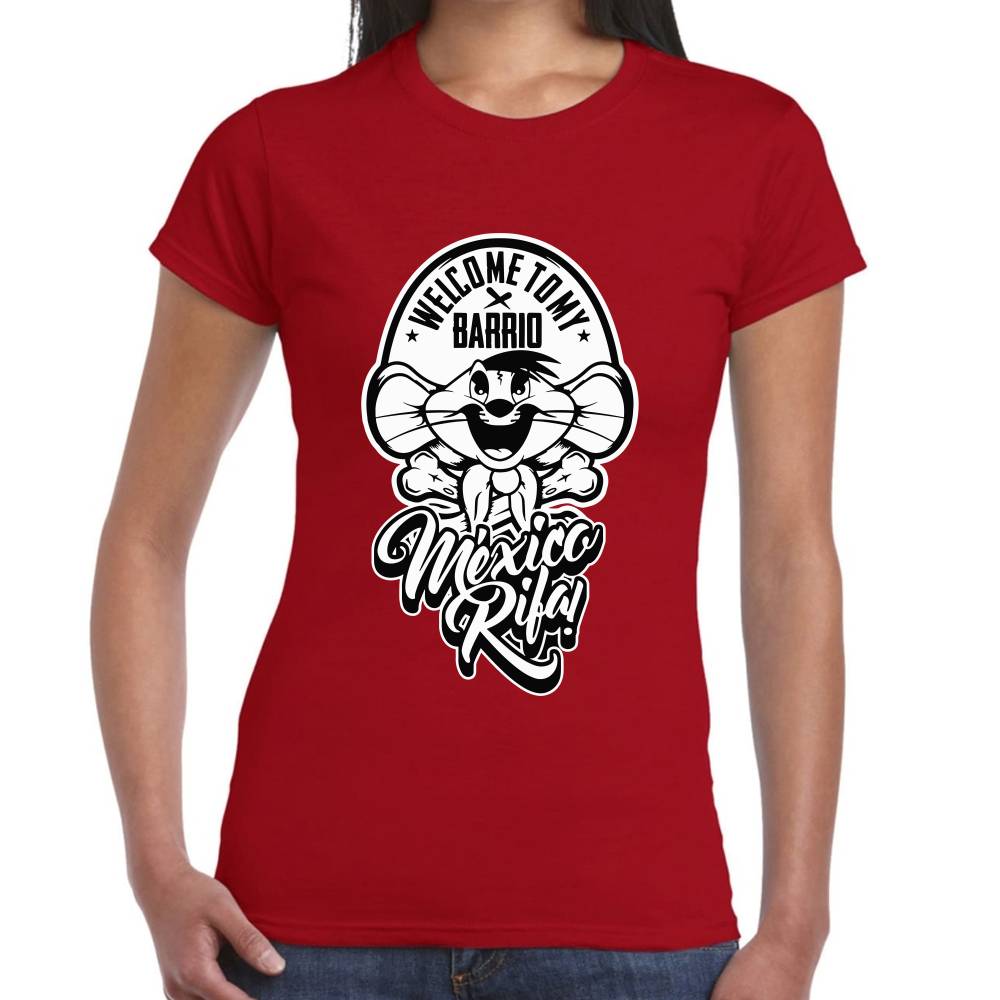 Playera Speedy Gonzales Welcome To My Barrio Algodón Premium #0003203