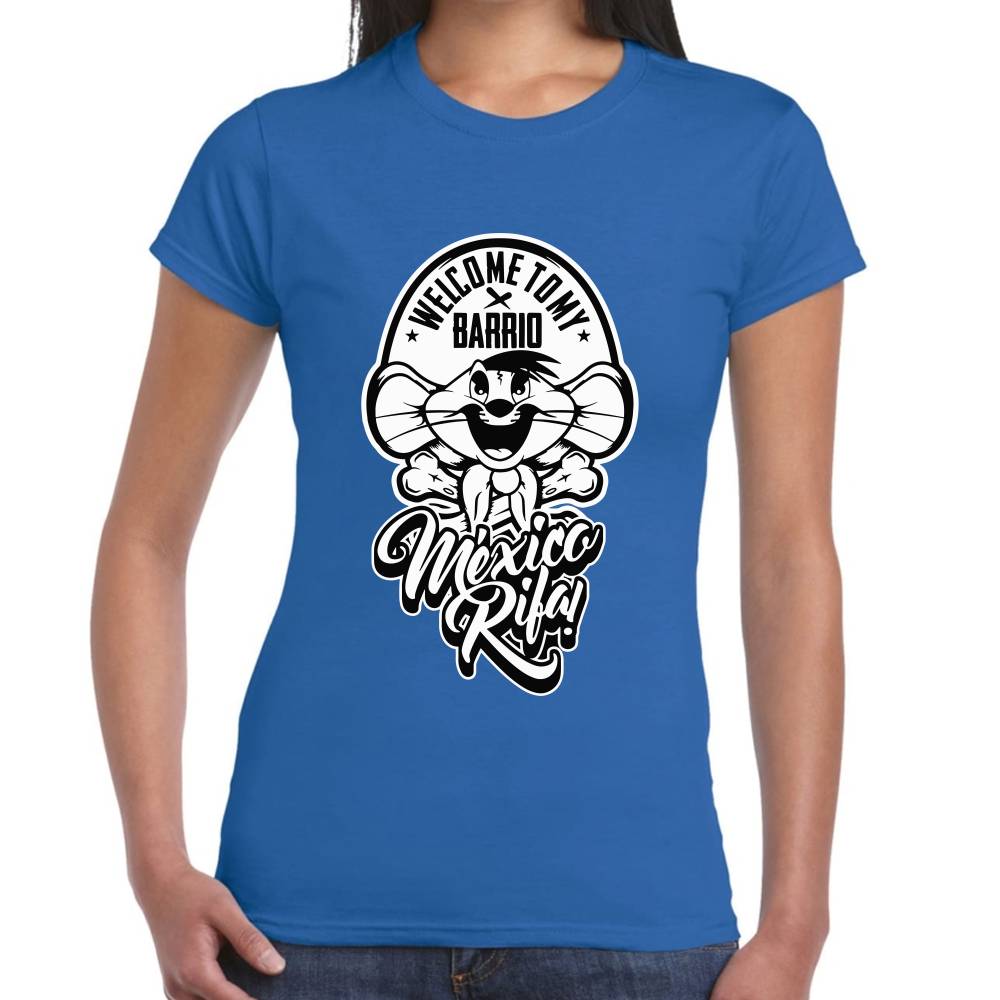 Playera Speedy Gonzales Welcome To My Barrio Algodón Premium #0003203