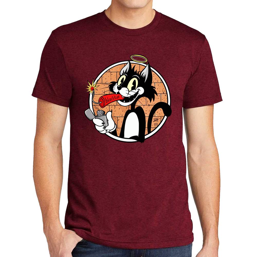 Playera Black Cat TNT Algodón Premium #0003206
