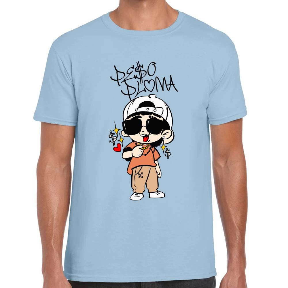 Playera Peso Pluma Caricatura Algodón Premium #0003208