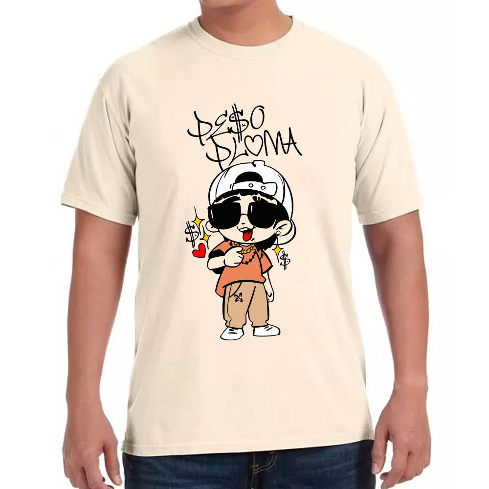 Playera Peso Pluma Caricatura Algodón Premium #0003208