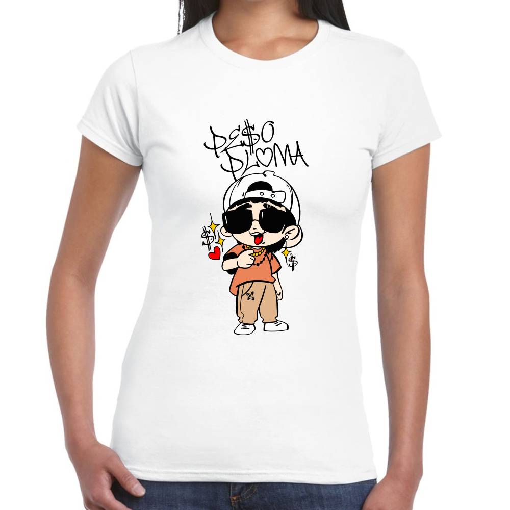 Playera Peso Pluma Caricatura Algodón Premium #0003208