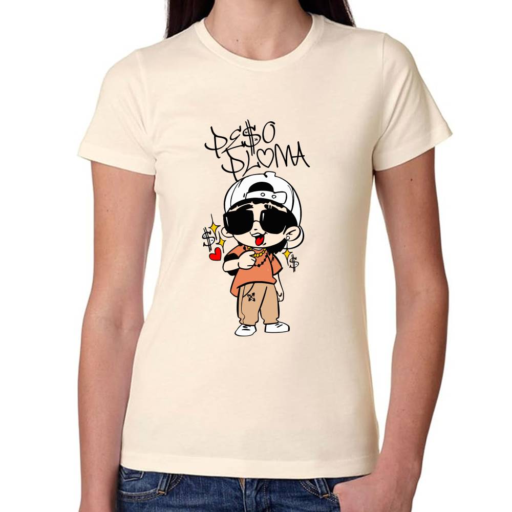 Playera Peso Pluma Caricatura Algodón Premium #0003208